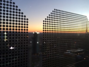 panorama milanese dalla torre del palazzo della Regione