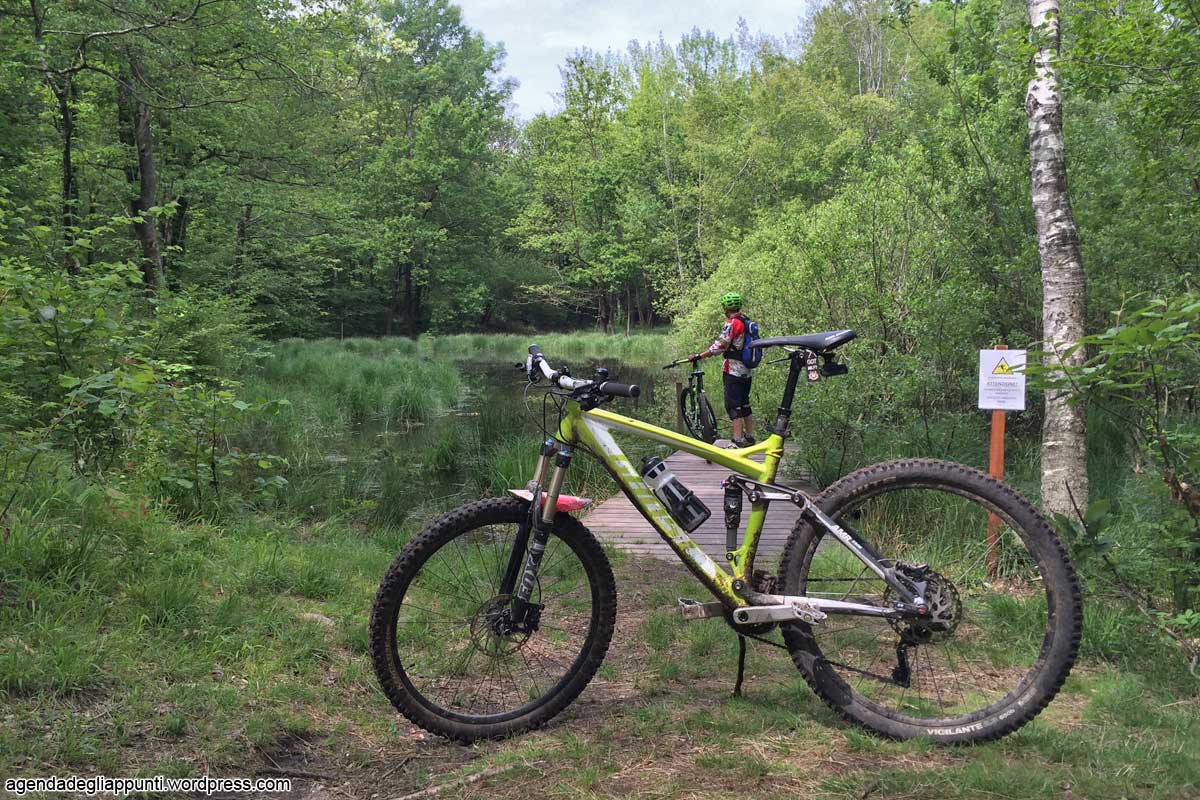 escursione in mtb al campo dei fiori di varese passando per il lago motta do