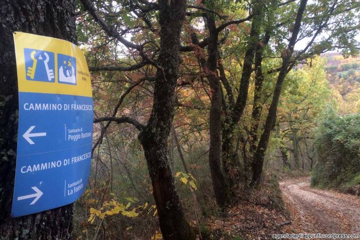 cammino di francesco santuari francescani in bicicletta