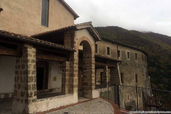 santuario francescano poggio bustone in bicicletta cammino di francesco