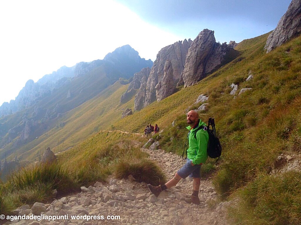 passeggiare in montagna sulle grigne lago di lecco trekking timberland camelabk hiking