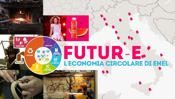 enel candidata al premio the circular per l'economia circolare che viene assegnato annualmente al world economic forum di davos