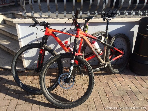 mountain bike santa rufina mtb monte terminillo commencal bikes specialized rock shox mud guard lmp design fender protezioni bici