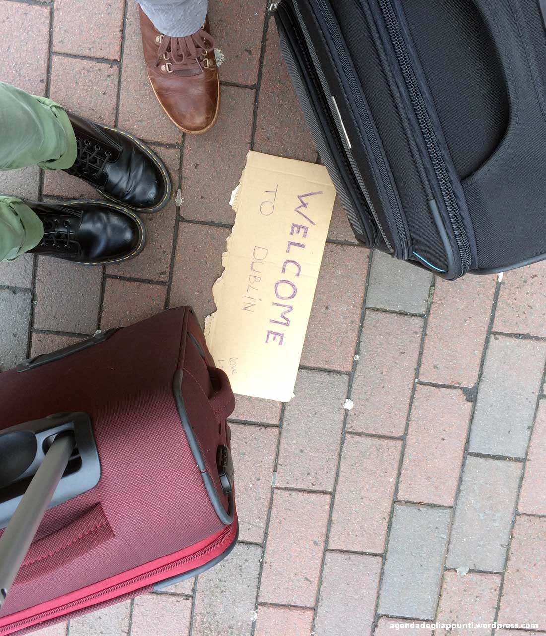 Benvenuti a Dublino natale a dublino