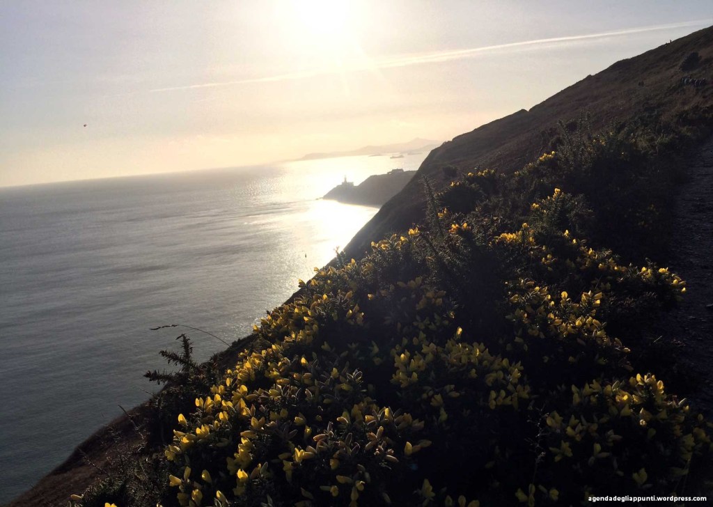 natale a dublino scogliera di howth