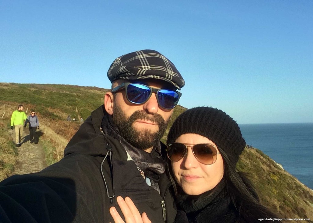 Natale a dublino scogliera di howth the north face clothing brand