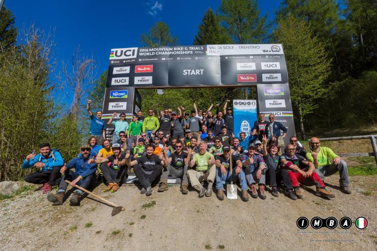 imba mtb trail building school val di sole