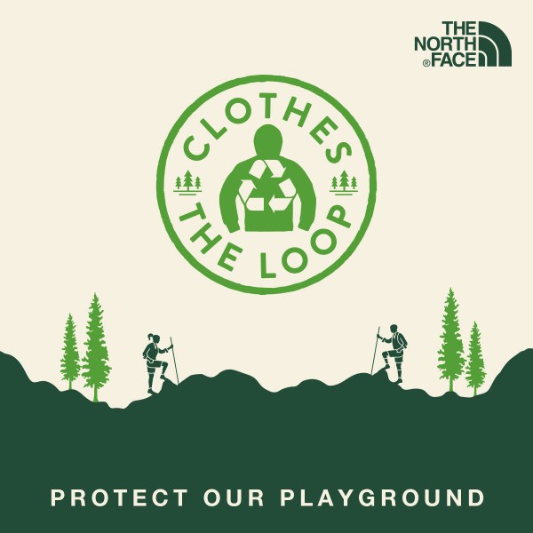 clothes the loop the north face protect the enviroment circula economy the circular prize