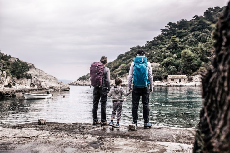 zaino montagna trekking thule all trails