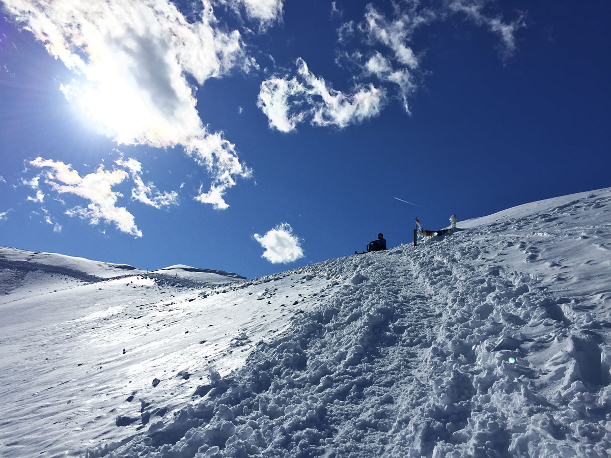 muro del pianto escursione invernale rifugio brioschi vetta grigna settentrionale