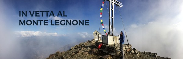 ascesa monte legnone croce di vetta