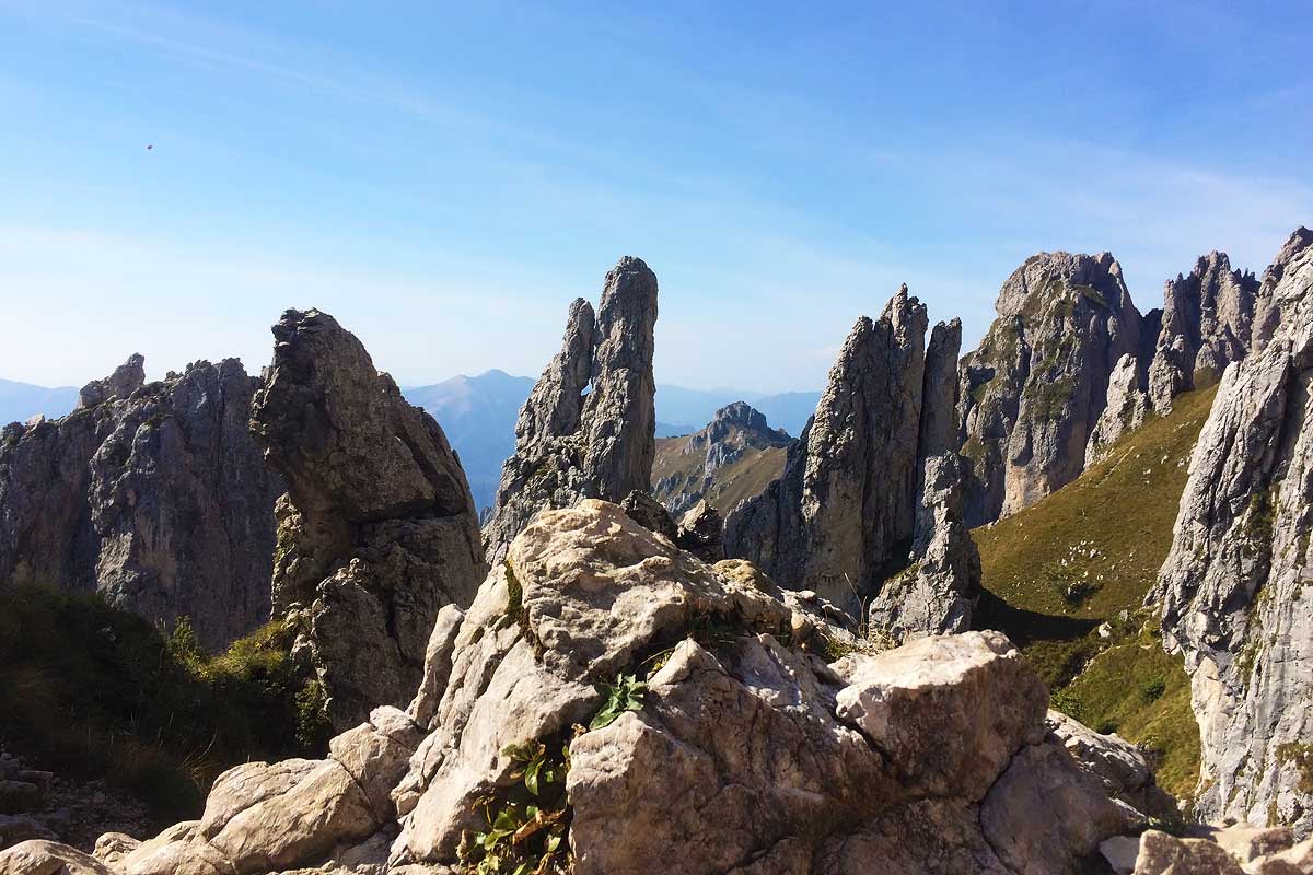 direttissima grigna meridionale sentiero escursionisti esperti attrezzato trekking escursioni gruppo delle grigne