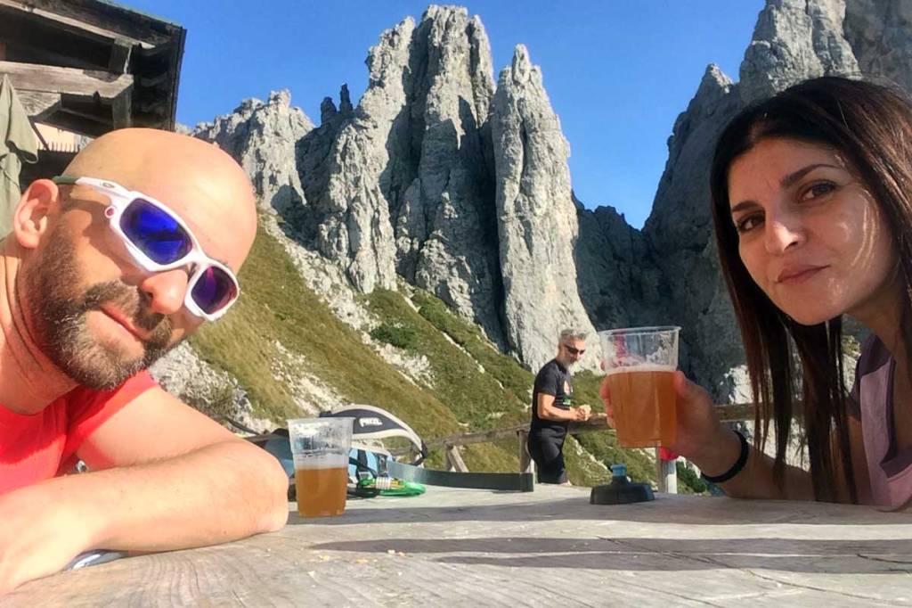 direttissima grigna meridionale sentiero escursionisti esperti attrezzato escursione gruppo delle grigne