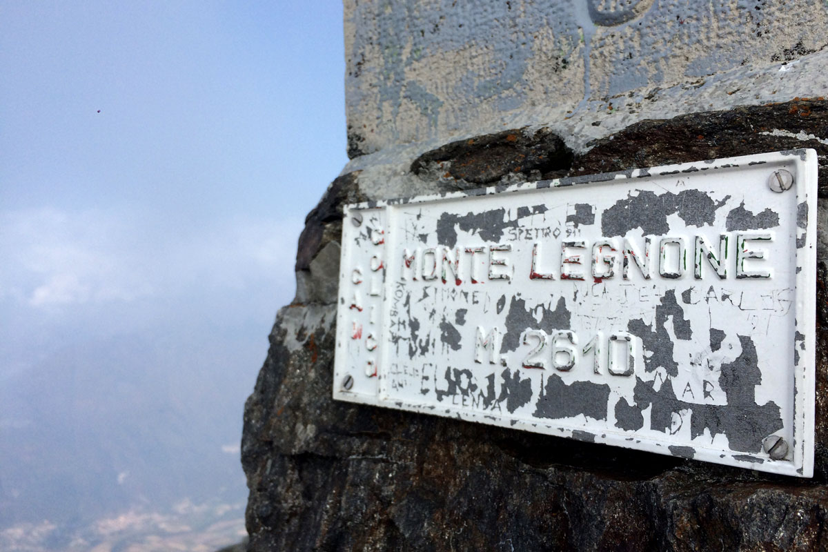 escursione alla vetta del monte legnone