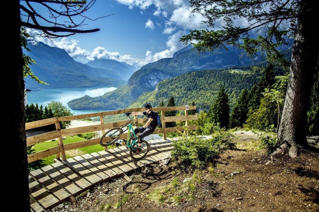 bike tour bear trails dolomiti di brenta fai della paganella bike park