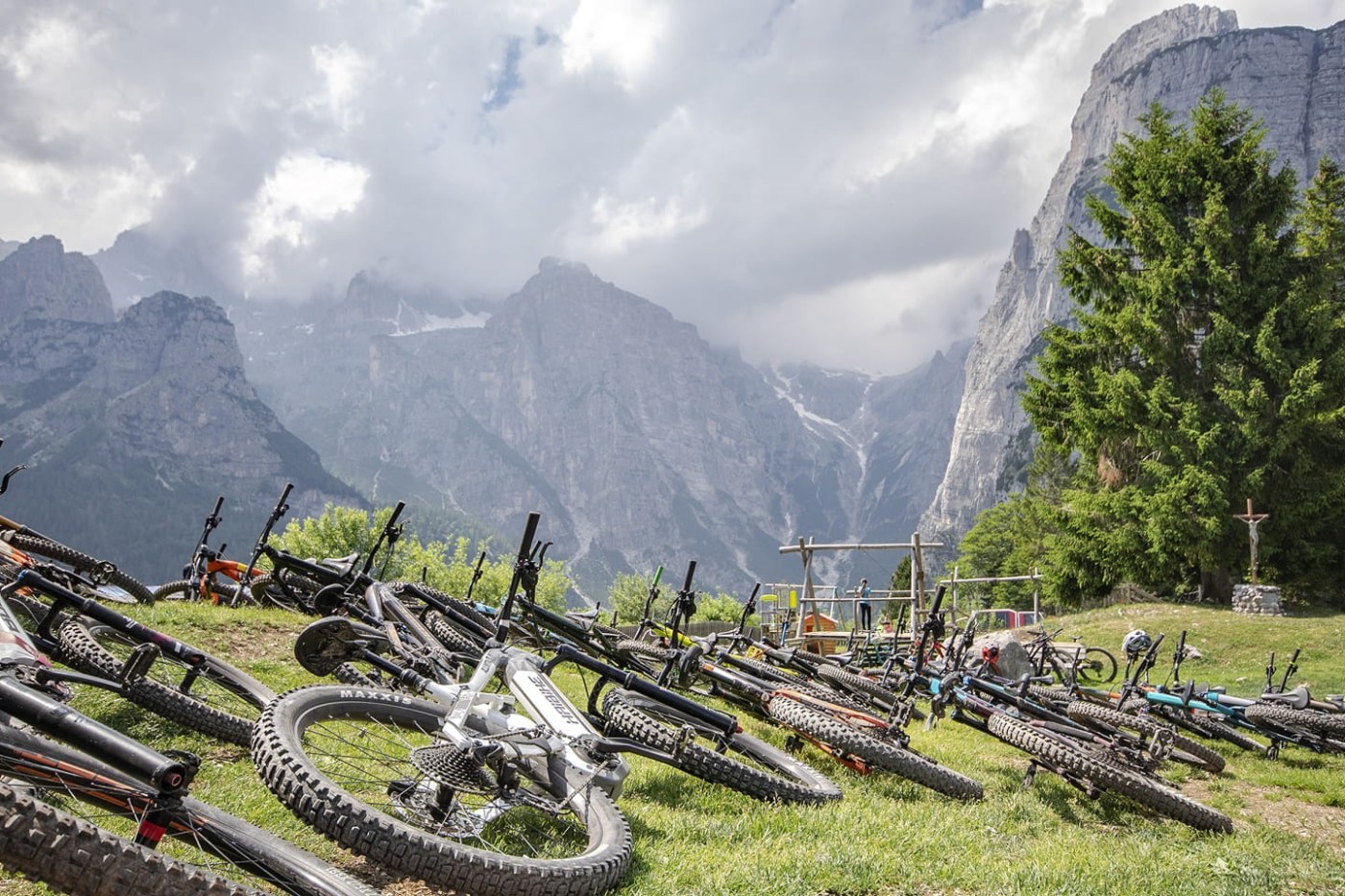 bear trails mtb tour dolomiti di brenta paganella