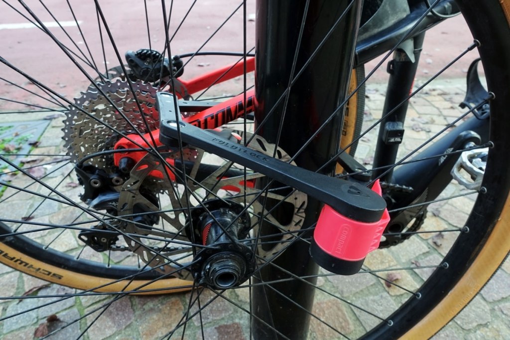 lucchetto per bicicletta foldylock clipster di seatylock sicuro affidabile antifurto