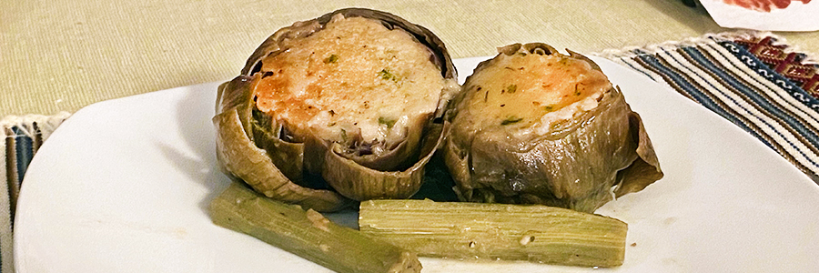 carciofo alla romana