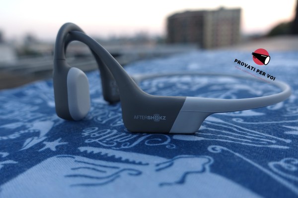 cuffie conduzione ossea aftershokz aeropex