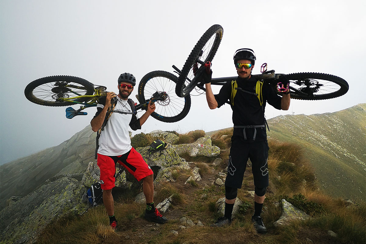 cima dell'aquila di giaveno, vicino a Torino