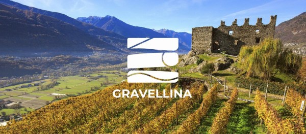 un castello diroccato sui terrazzamenti della valtellina padroneggia la valle sottostante tra i filari di uva