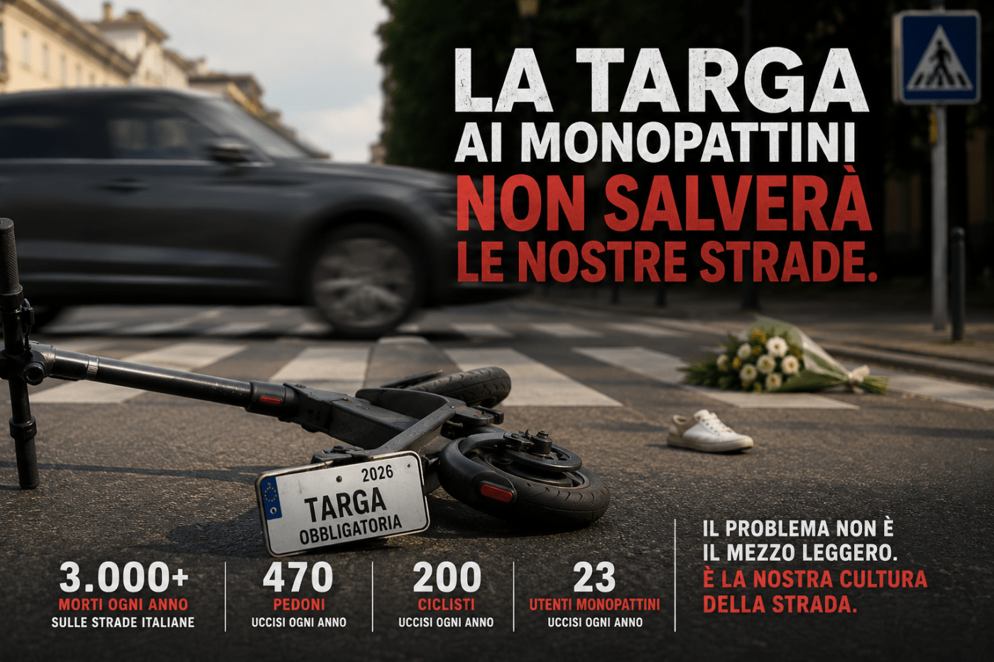 infografica dati sulla sicurezza stradale
